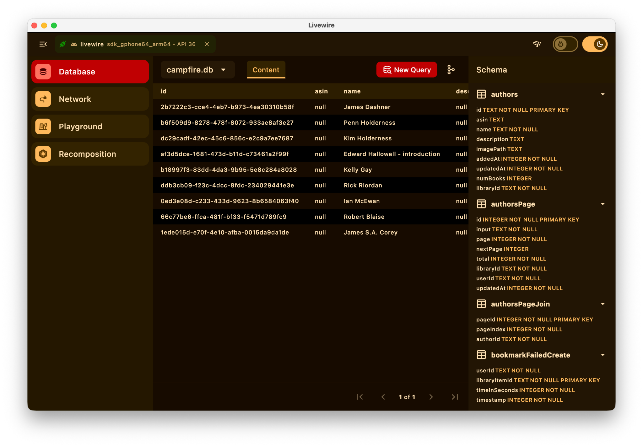SQLite plugin