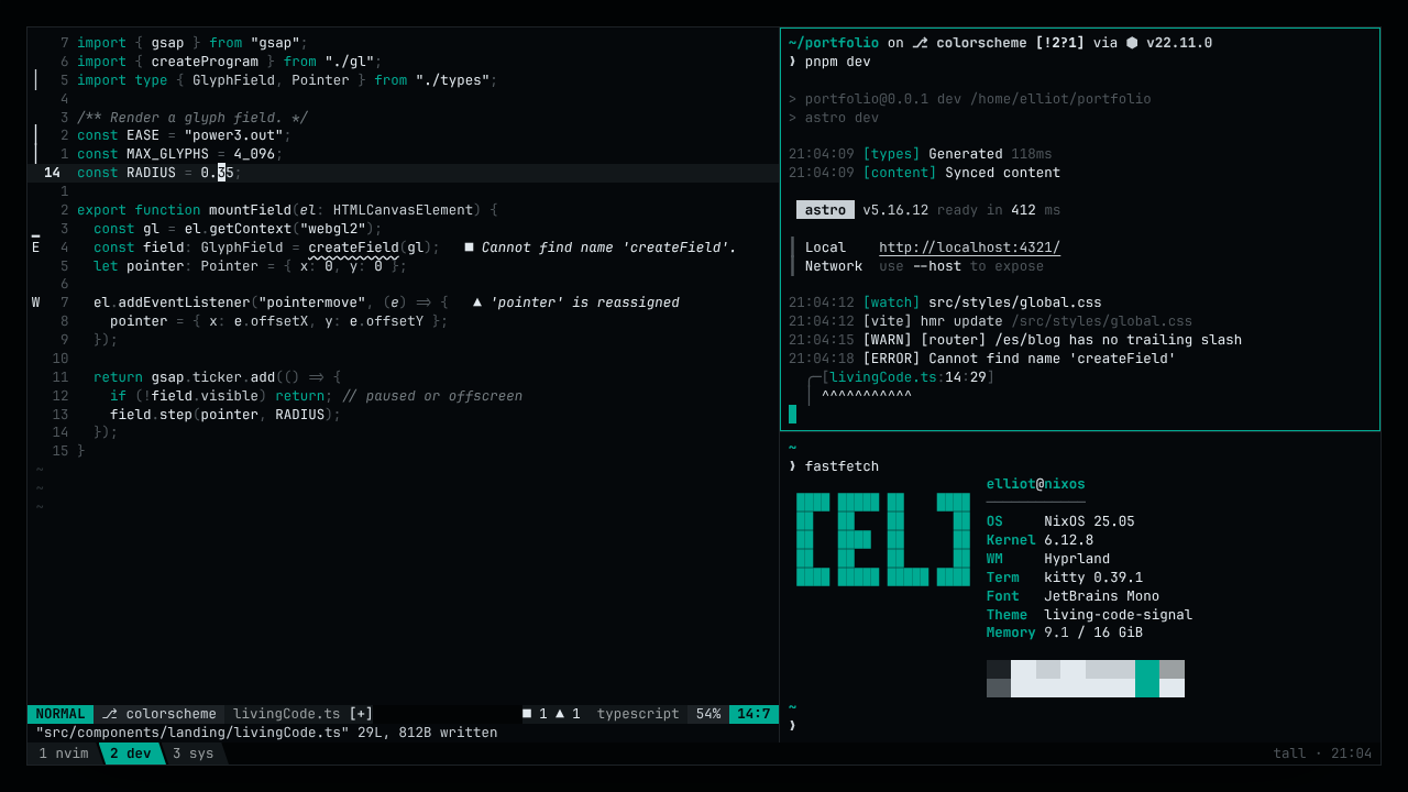 Living Code Signal