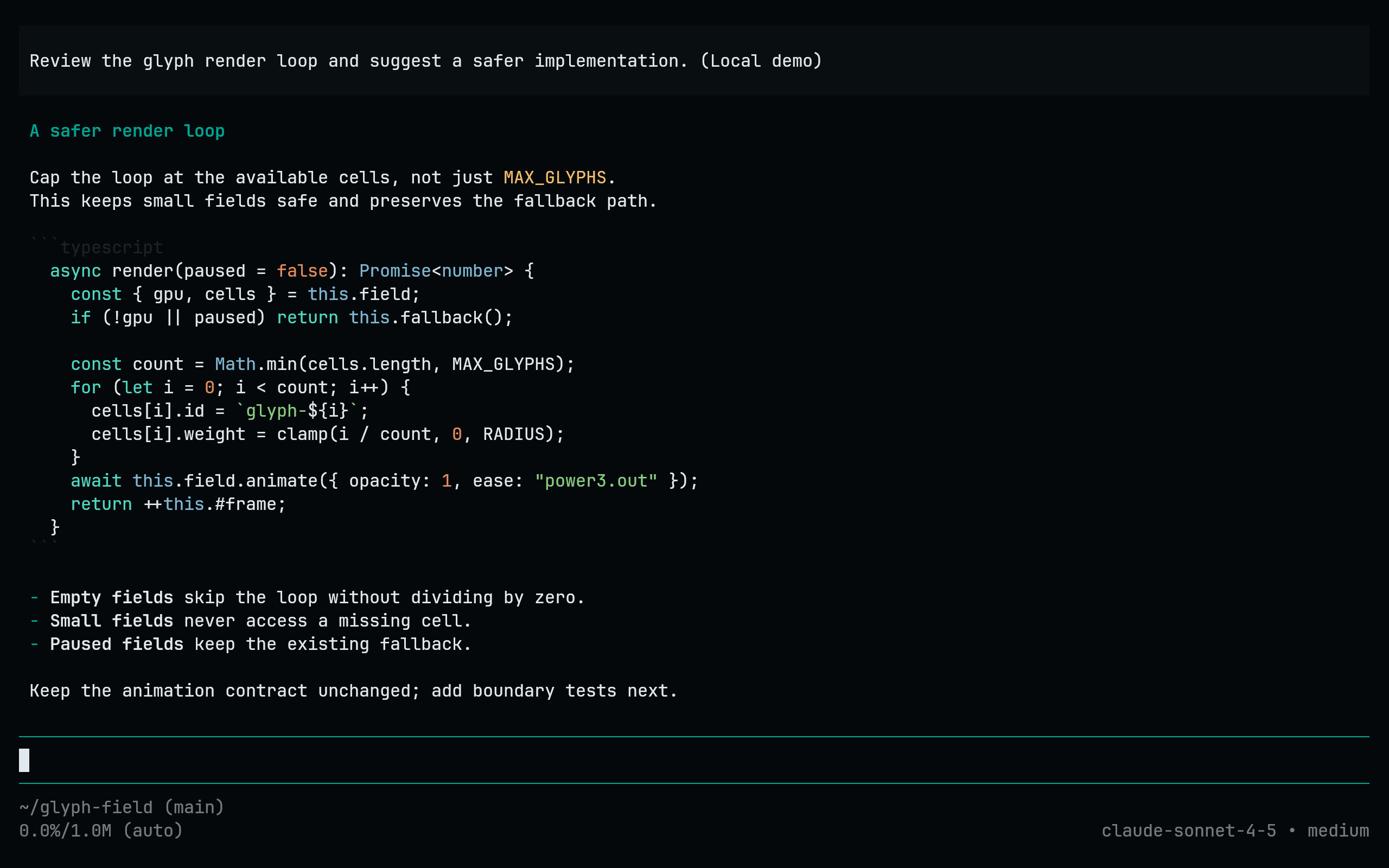 Pi running Living Code Night