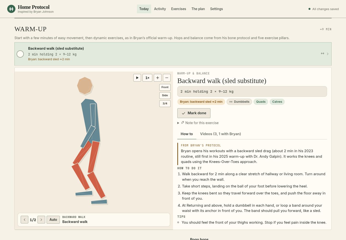 Journal theme: a serif masthead, paired exercise rows and a Paper cutouts demonstration opened inline