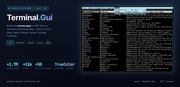 Terminal.Gui hero