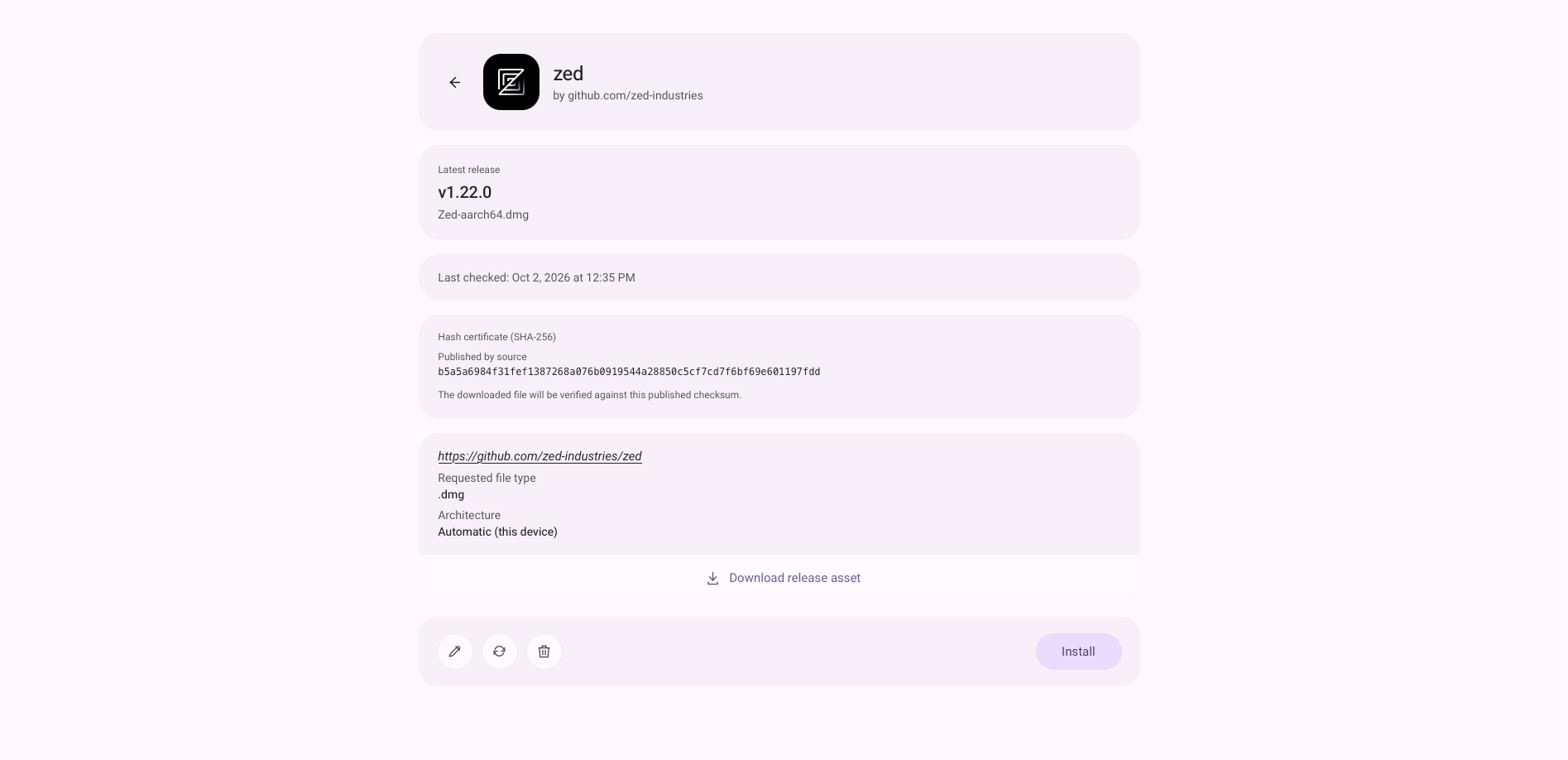 App Page
