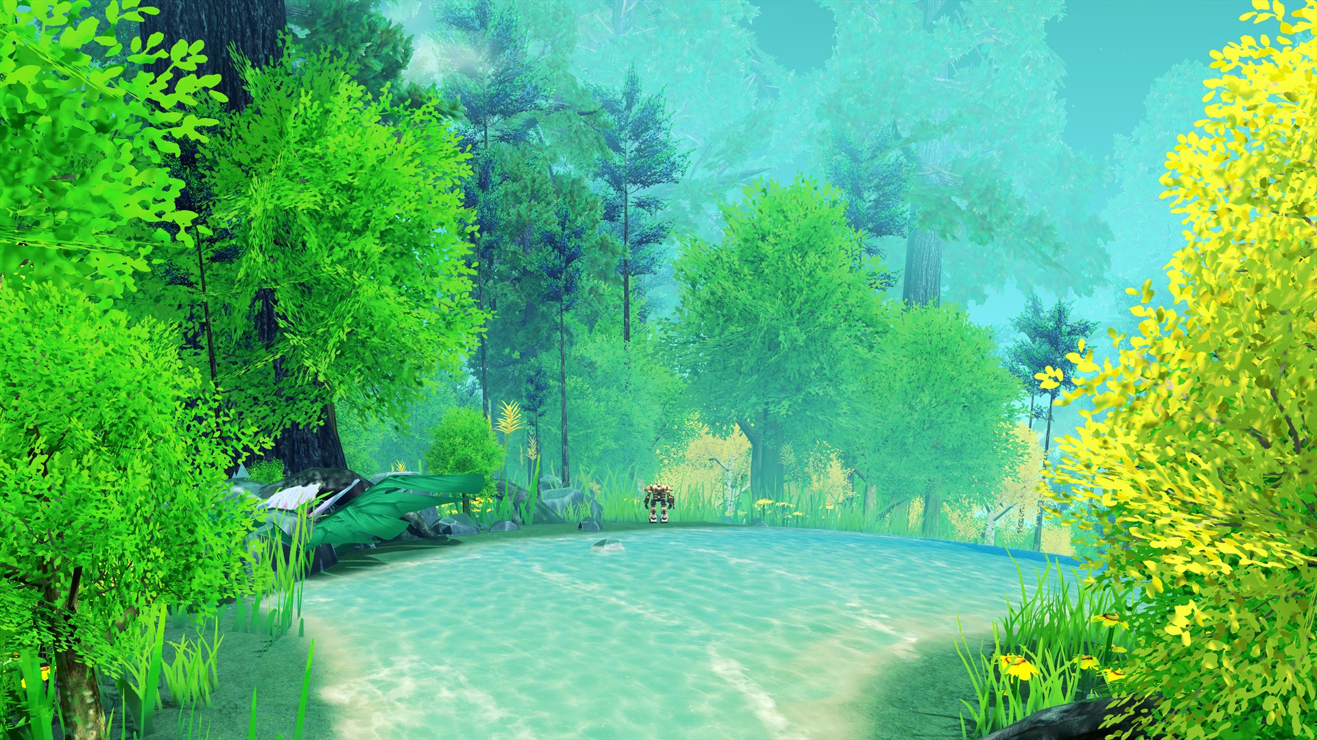 End of Light I giant forest interior