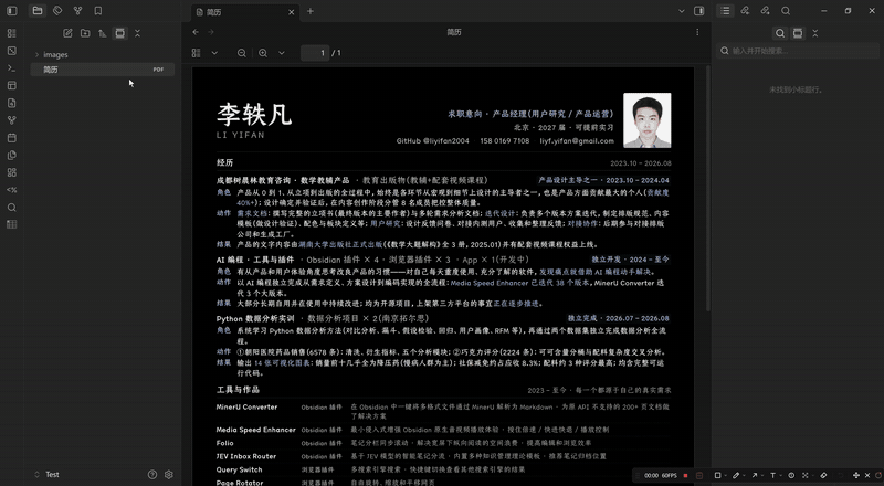 Converting a PDF to Markdown via MinerU