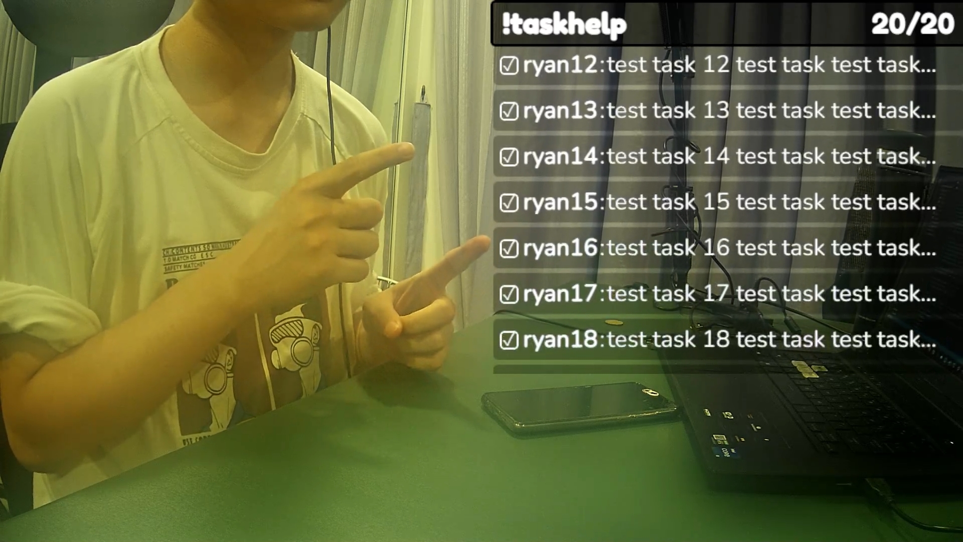 Chat-Task-Tic Overlay Preview