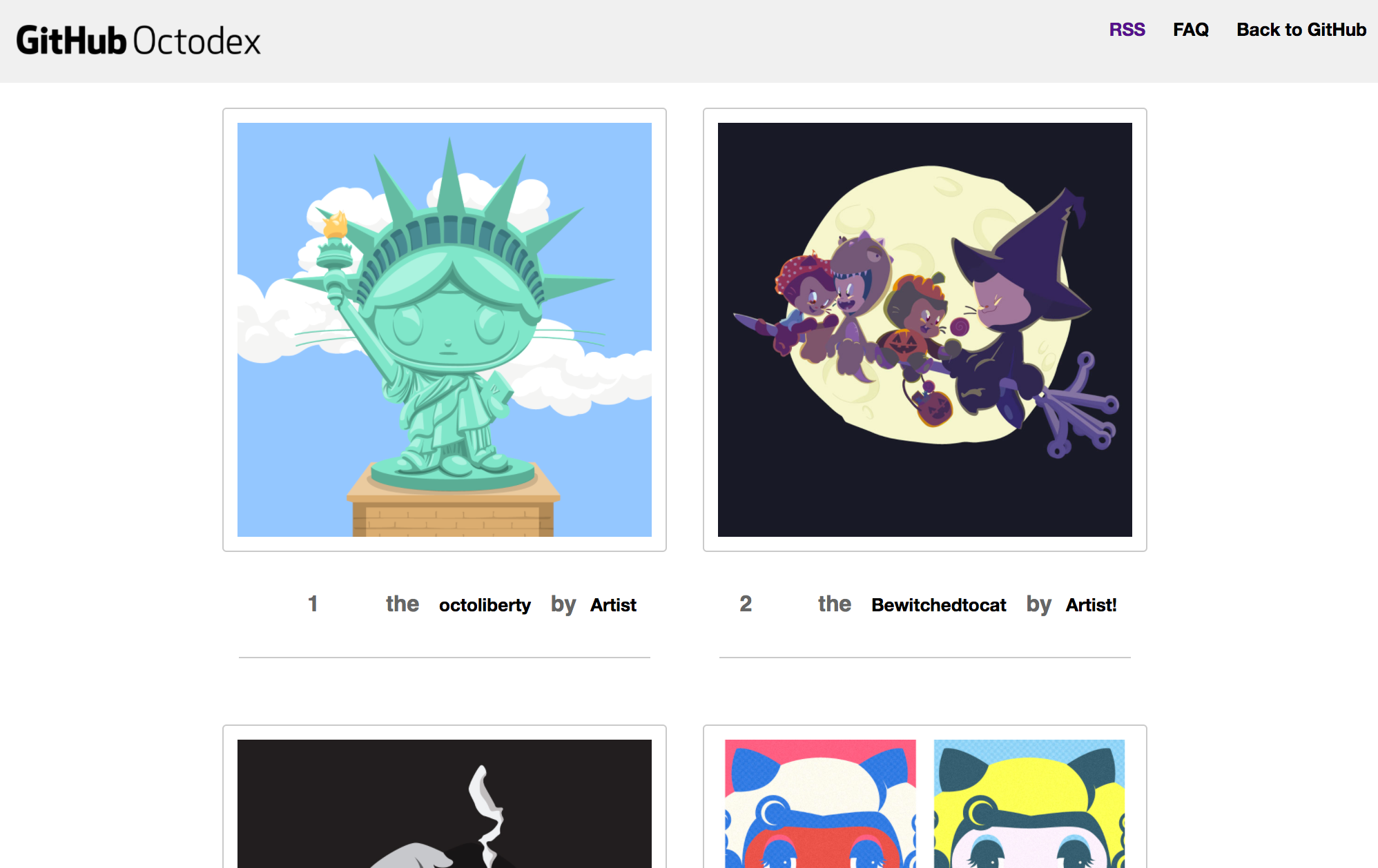 GitHub - lizthrilla/octodex: Recreating the Octodex with some of my ...