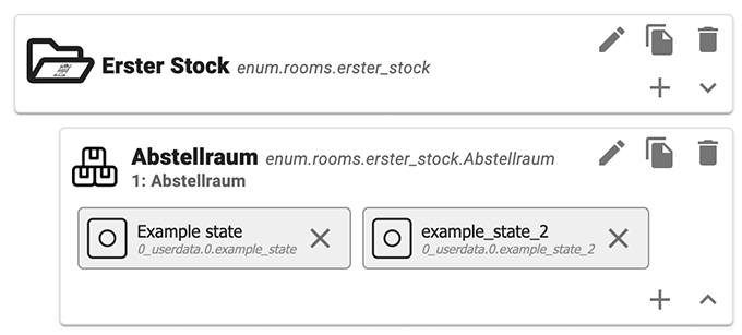 enum rooms