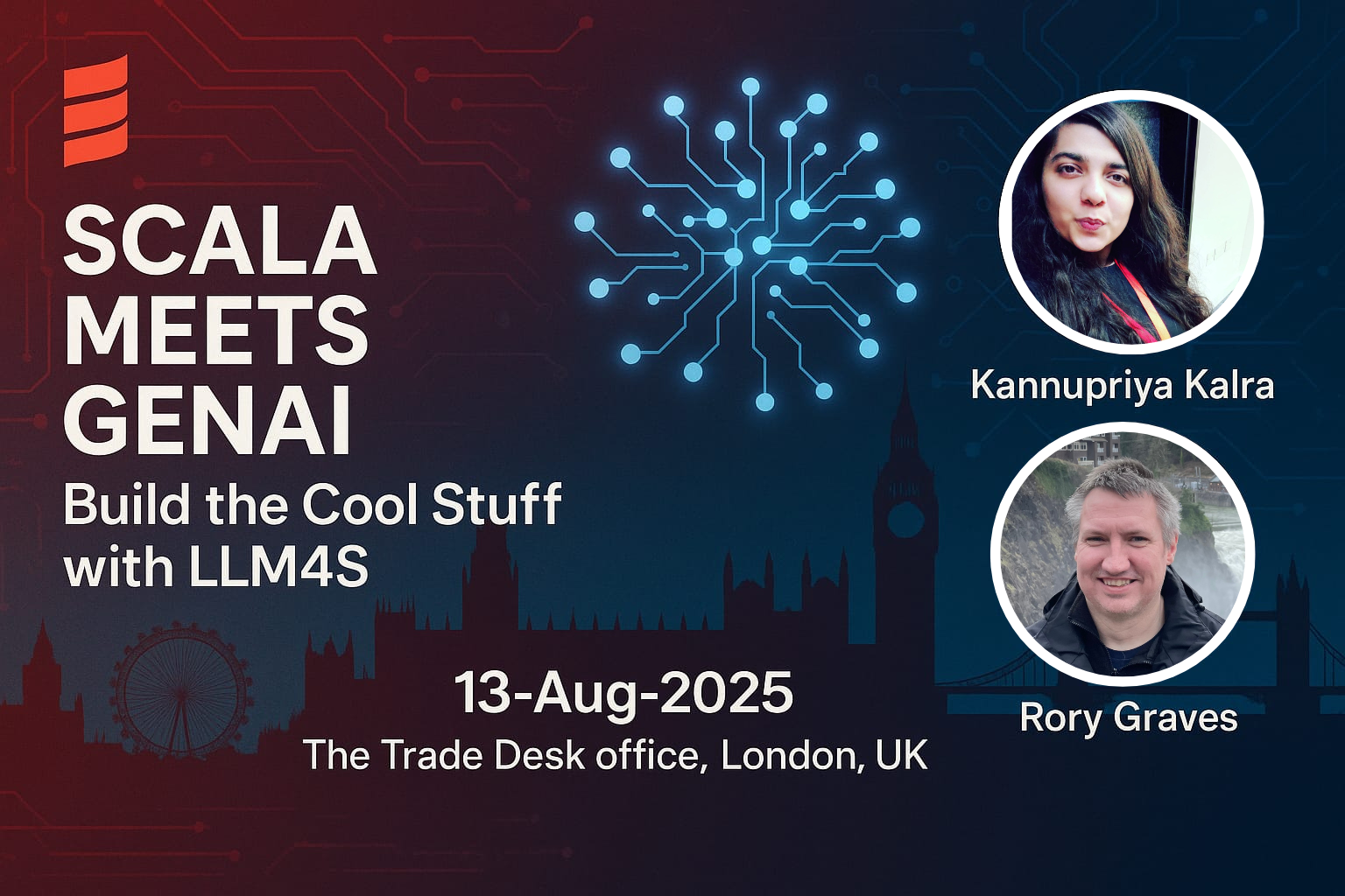 London Scala Talks 2025 – LLM4S Session Banner