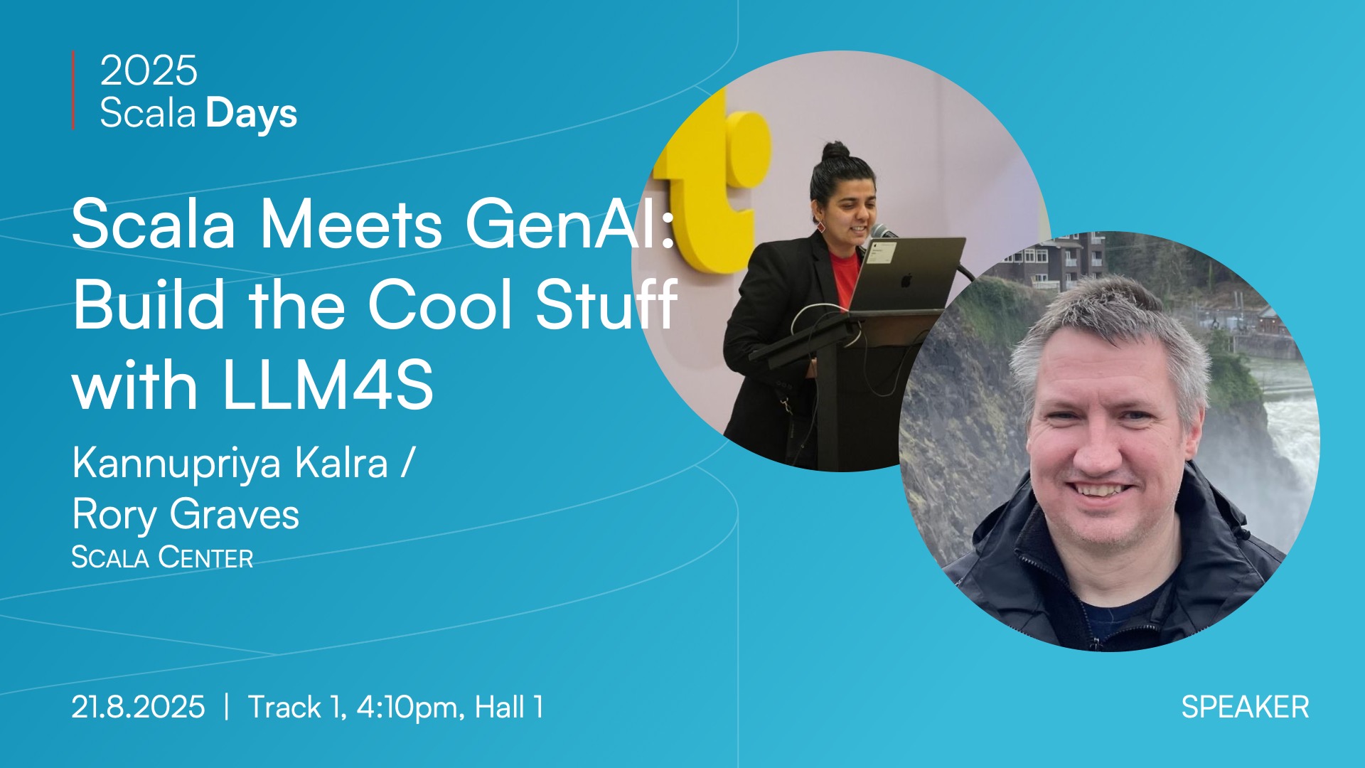 Scala Days 2025 Official Talk Banner