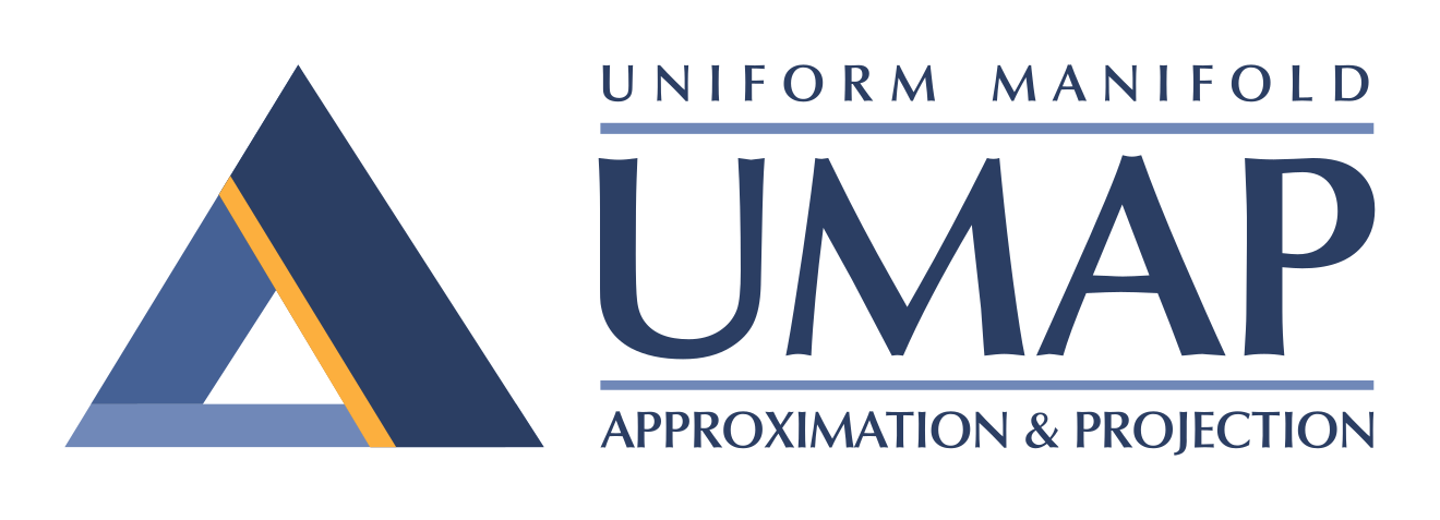 Umap. Umap (uniform Manifold approximation and Projection). Umap logo. WLRA logo.