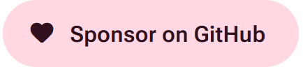 Sponsor on GitHub