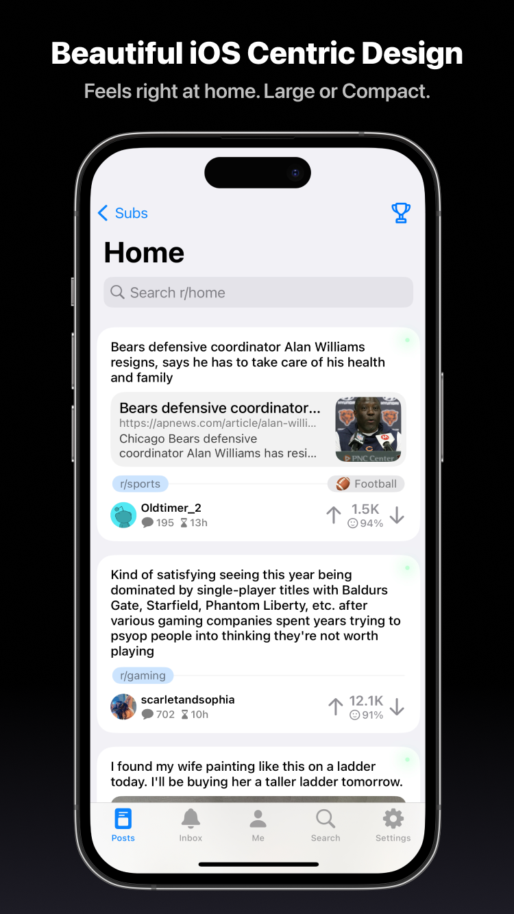 Winston for Reddit screenshot 2