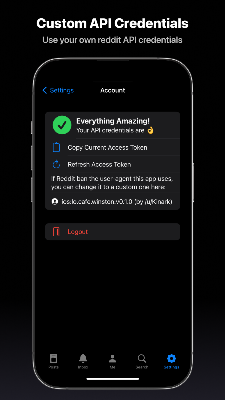 Winston for Reddit screenshot 3