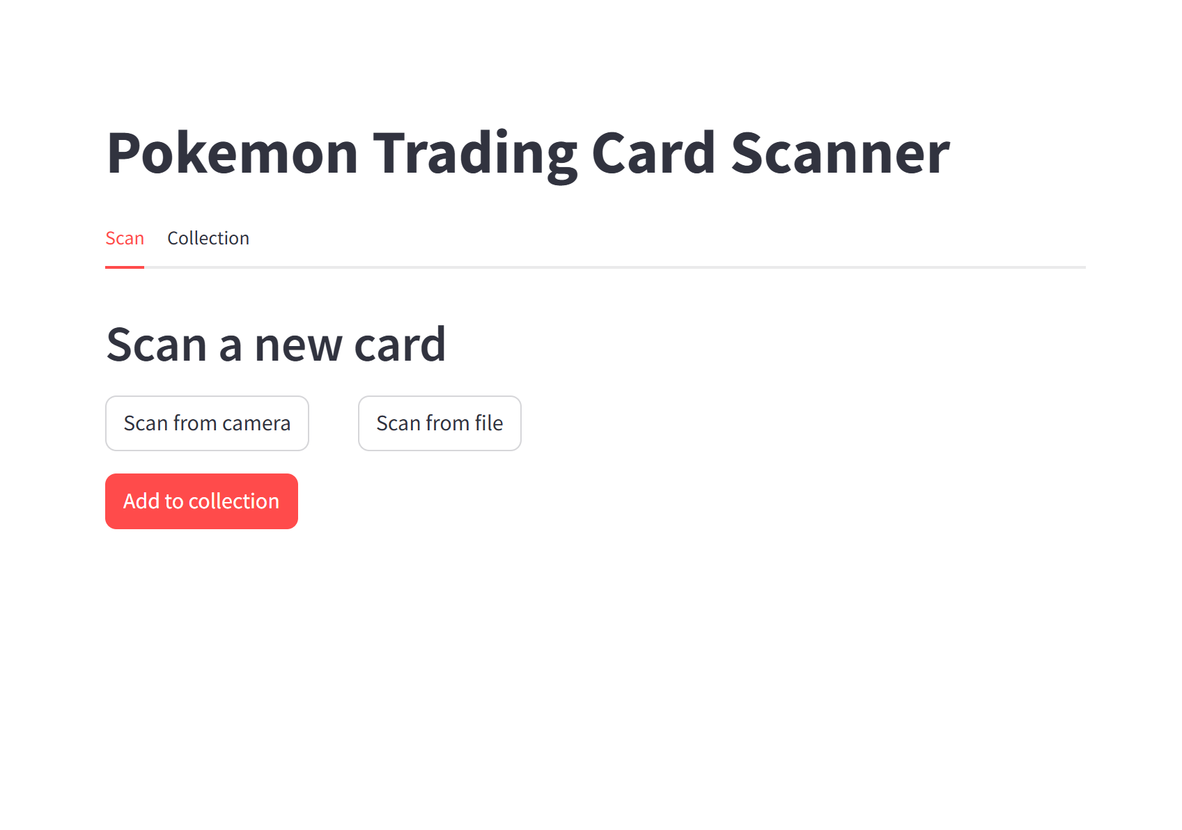 GitHub - lo-calvin/Trading-Card-Scanner  GitHub