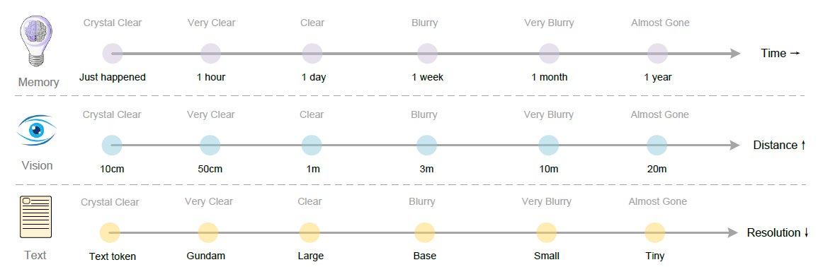 类比人类记忆和视力