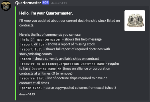 Quartermaster help image