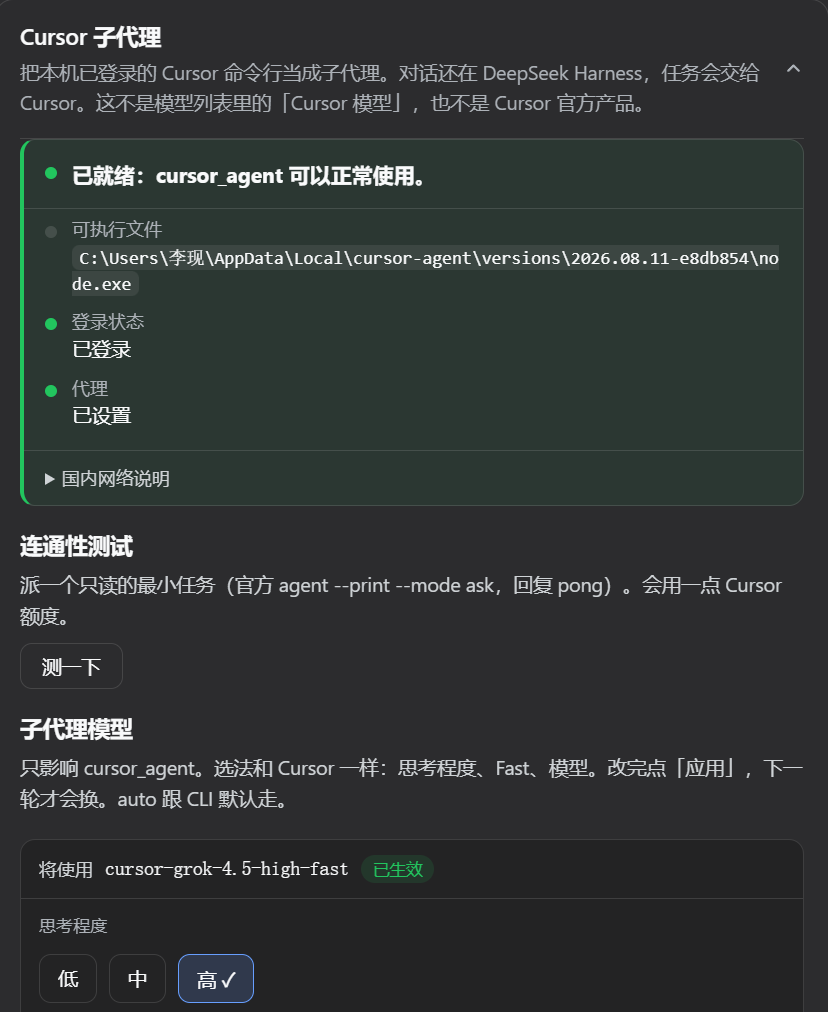 dsh-cursor-acp screenshot 2