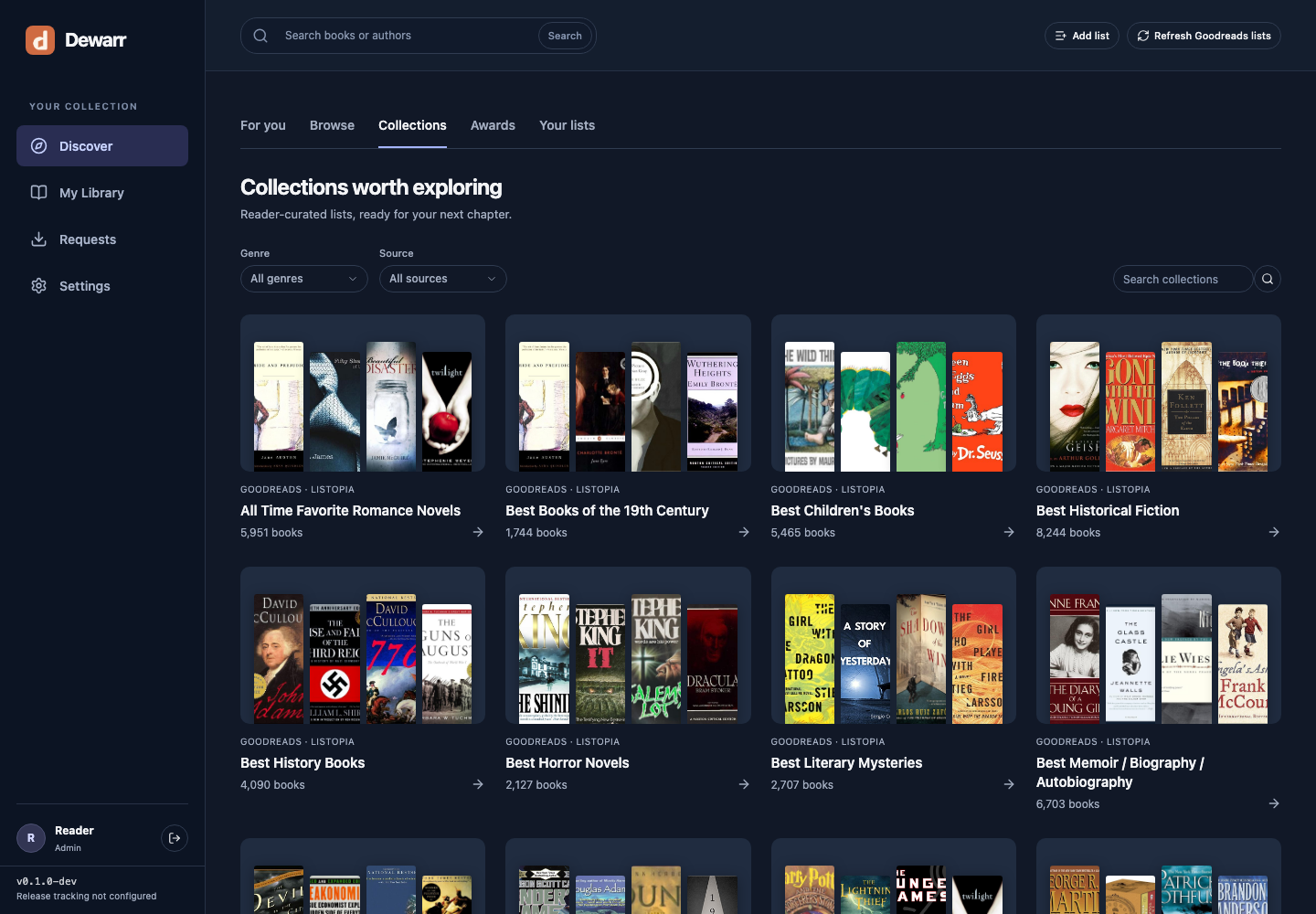 Book collections