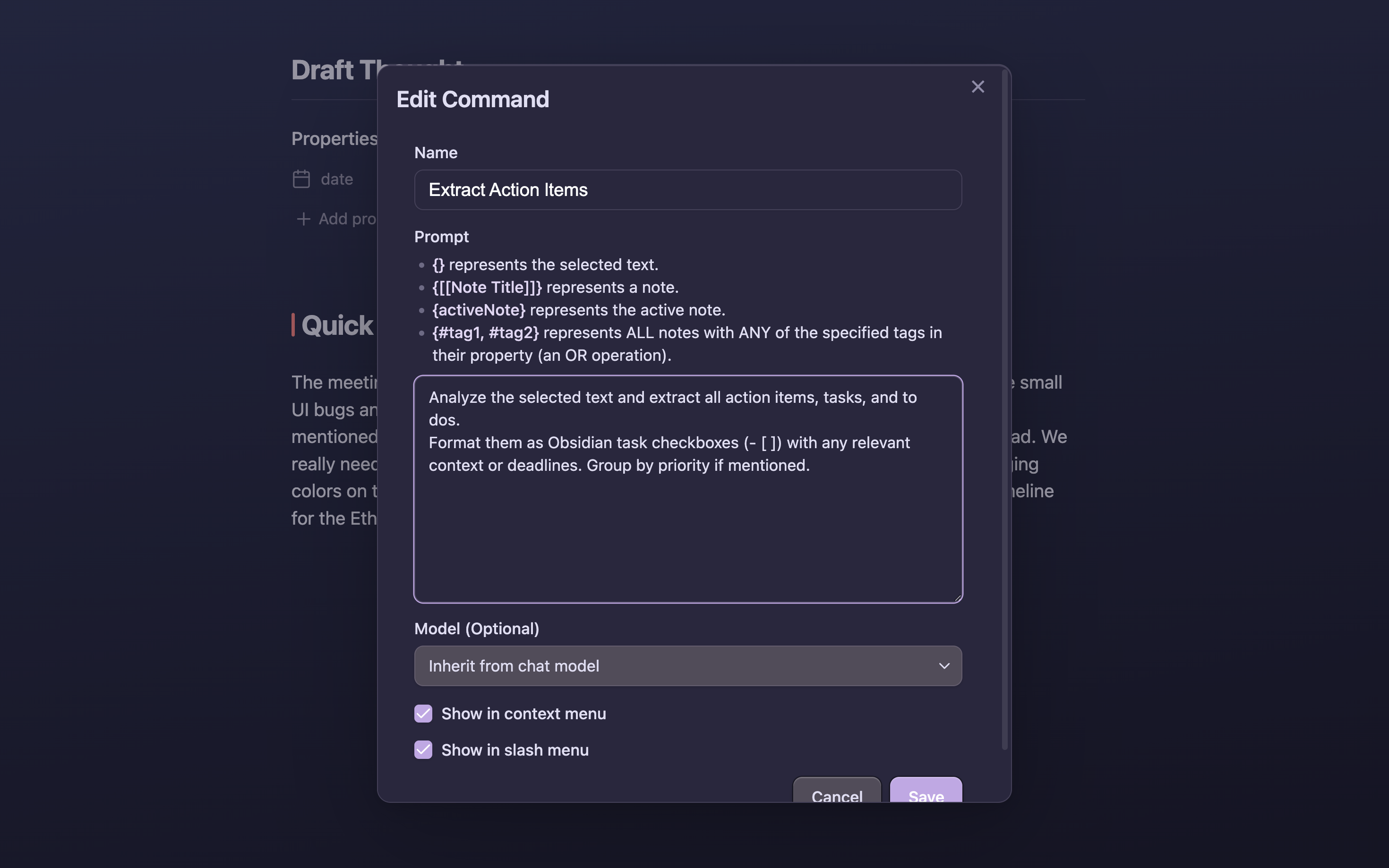 Create Command