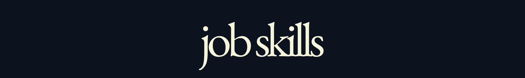 job_skills