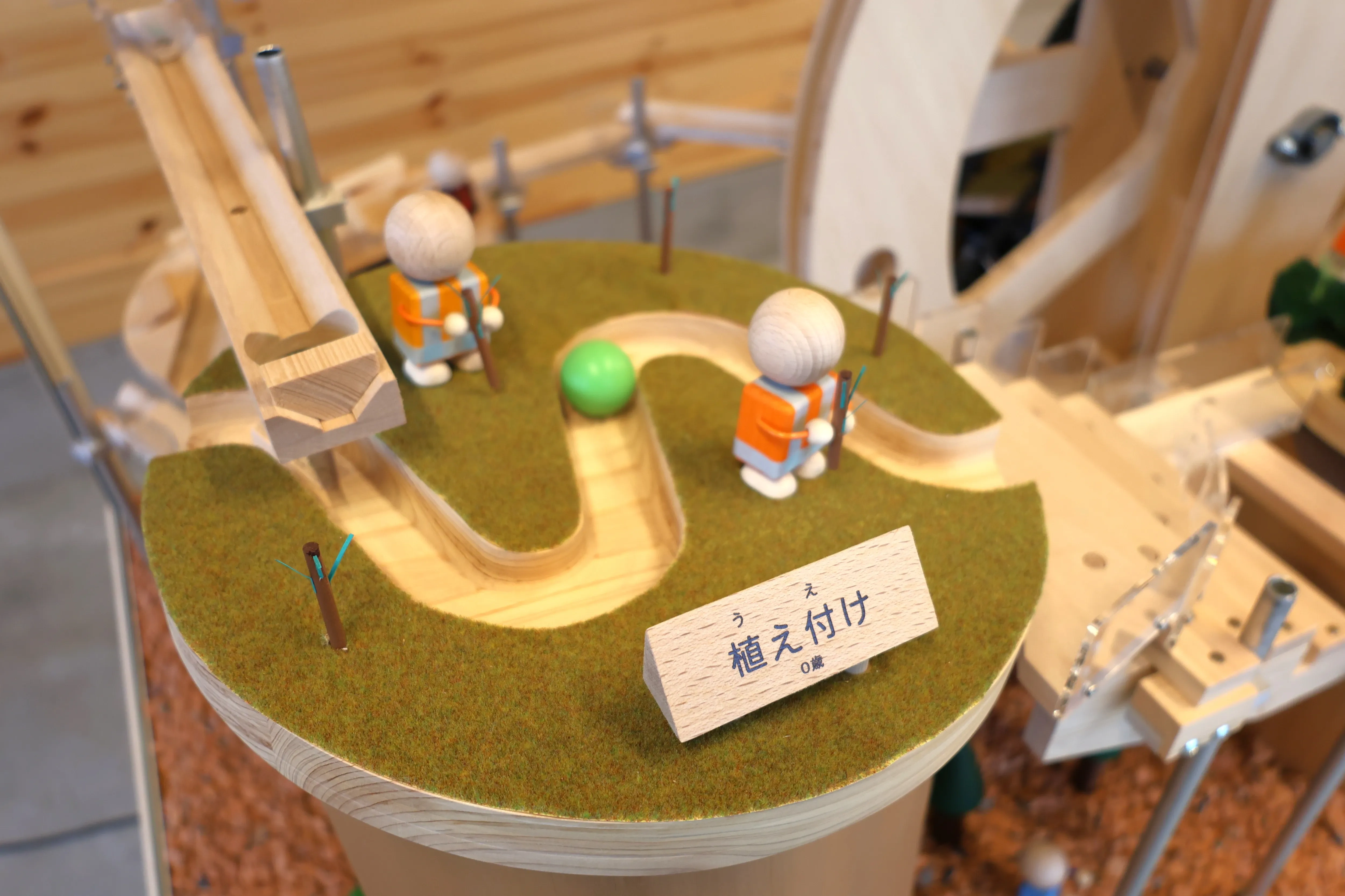 Muku studio様制作 からくり装置 ］｜ロガーズオートキャンプ那須高原