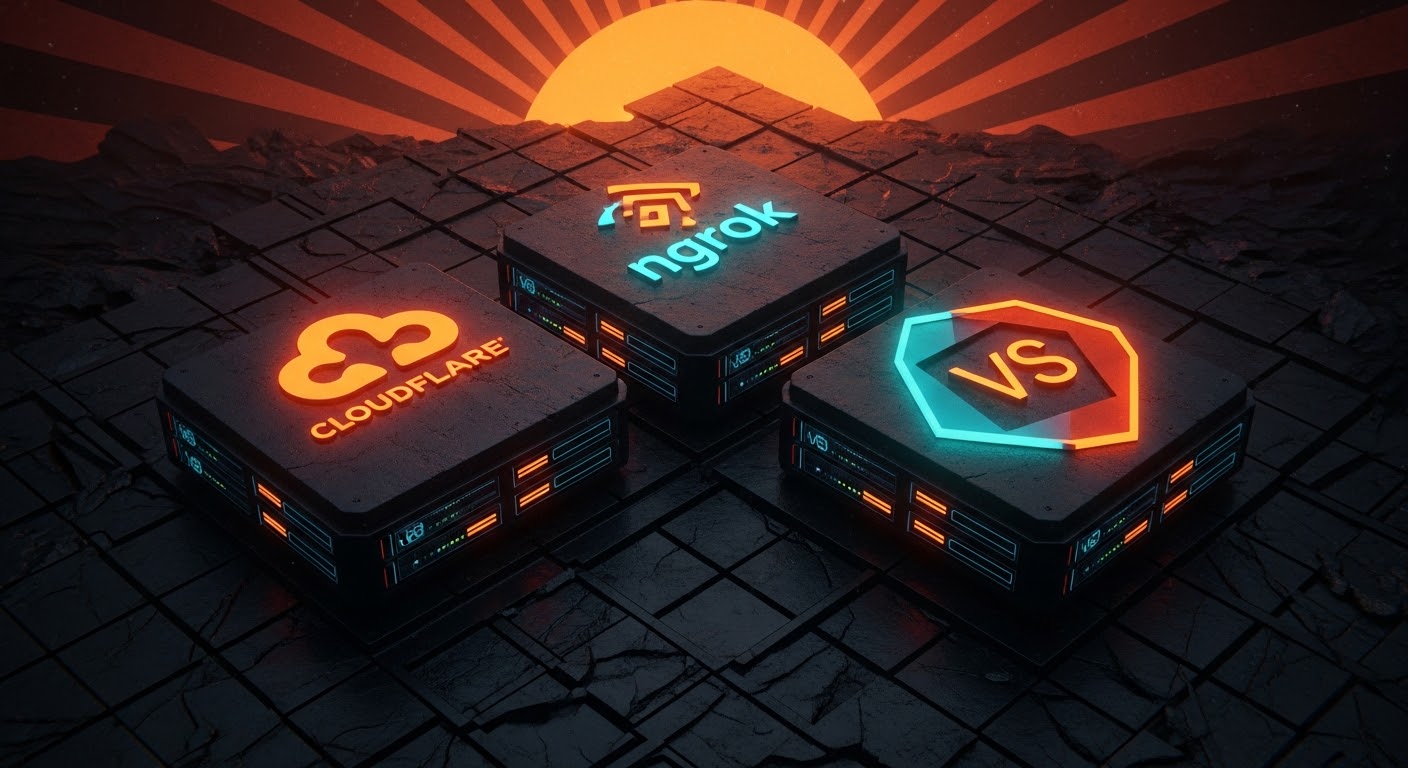 Cloudflare Tunnel vs ngrok vs VS Code: The Localhost Showdown