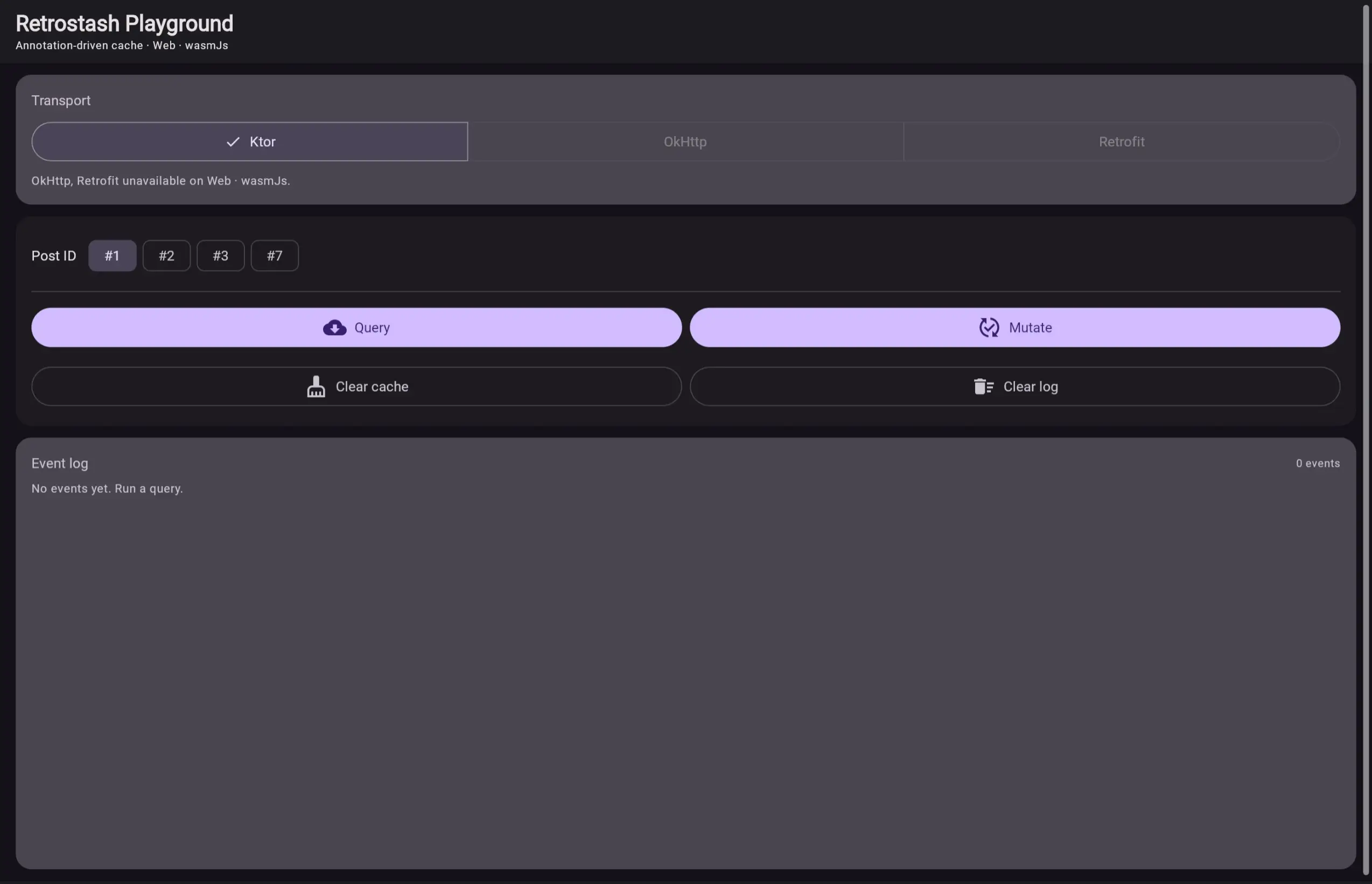 Playground — Web