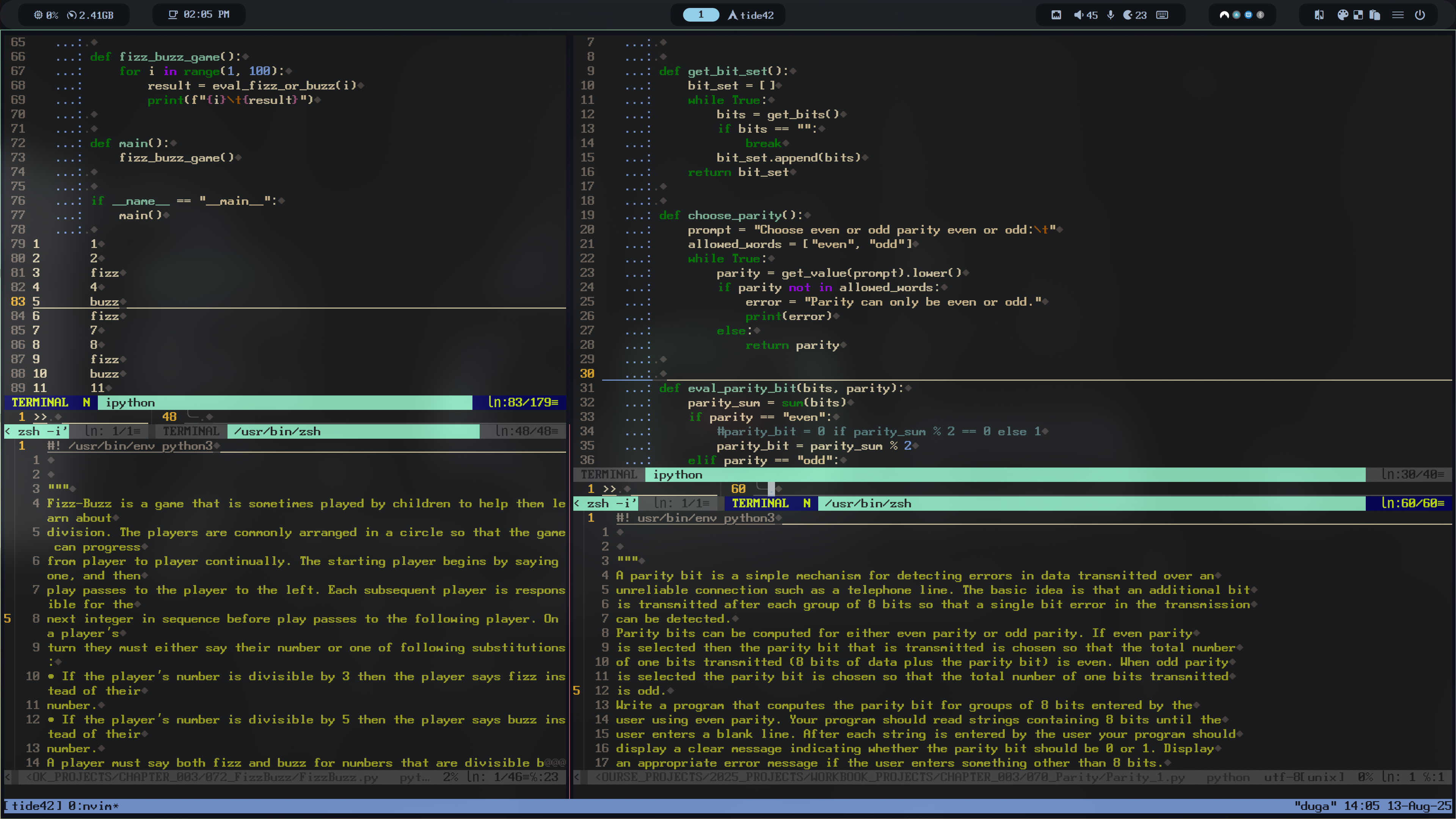 Wayland/Ipython