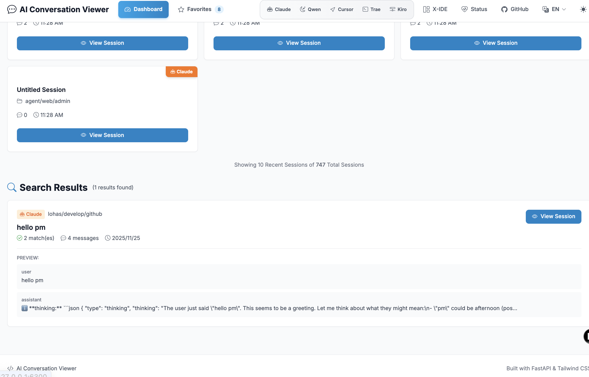 Search Page