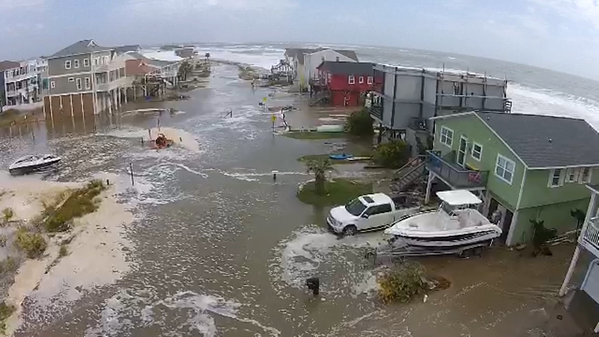 Hurricane in Florida.