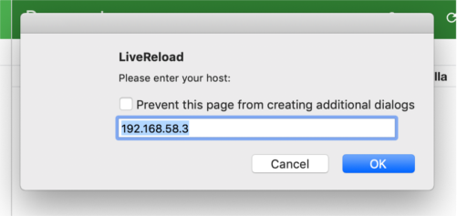 Livereload Host Livereload Host