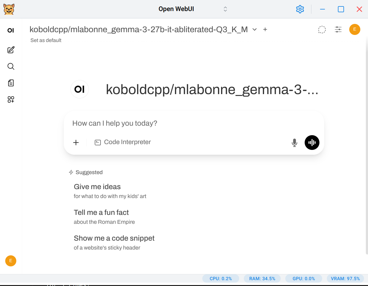 OpenWebUI integration