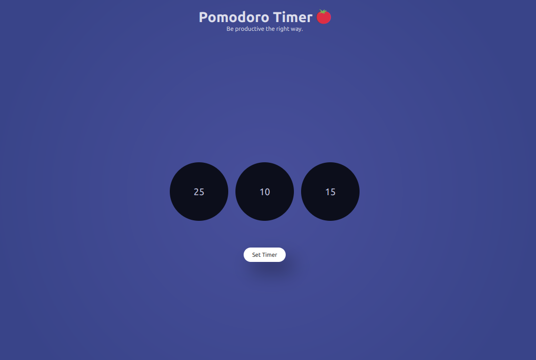 pomodoro-setting