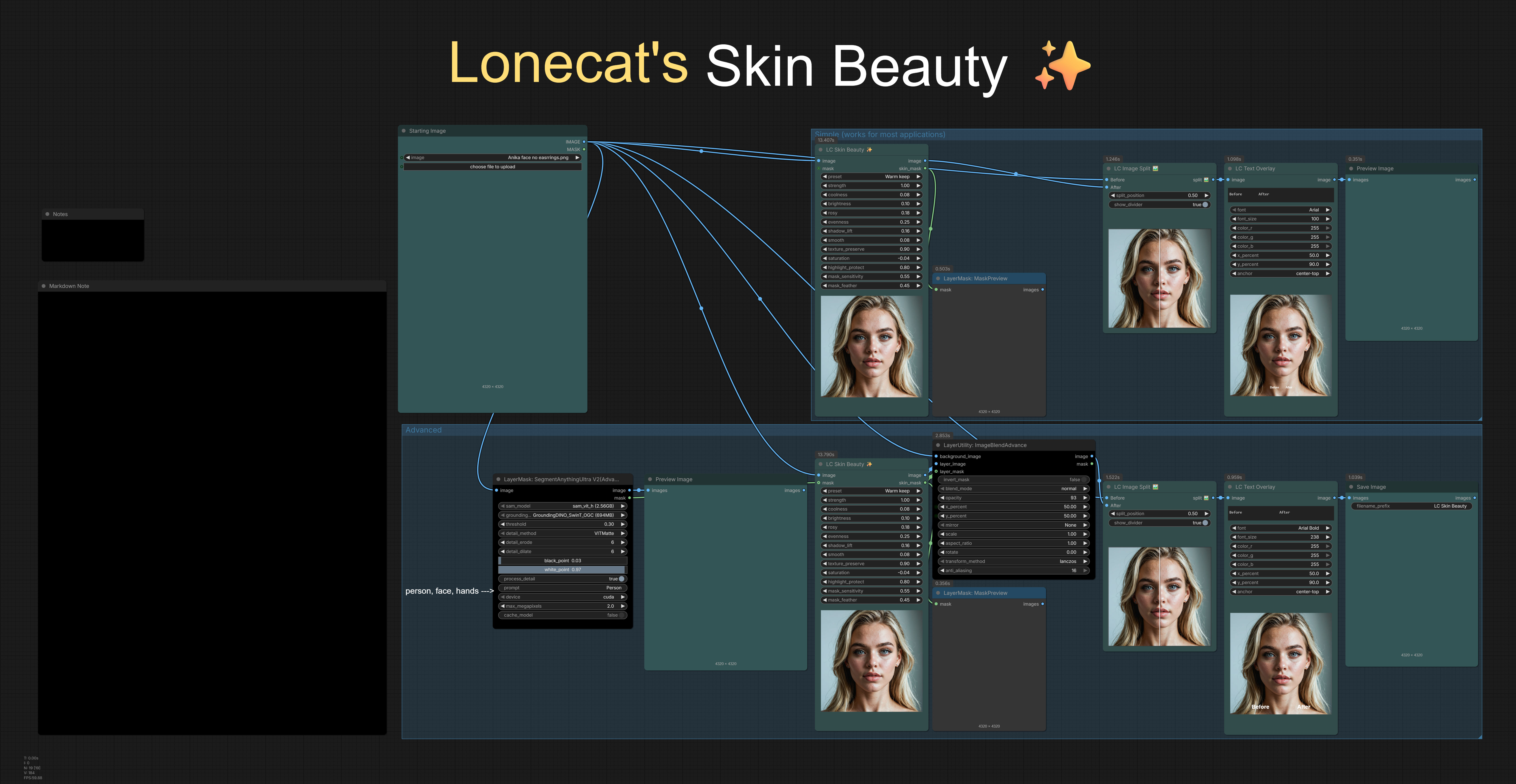 Example workflow