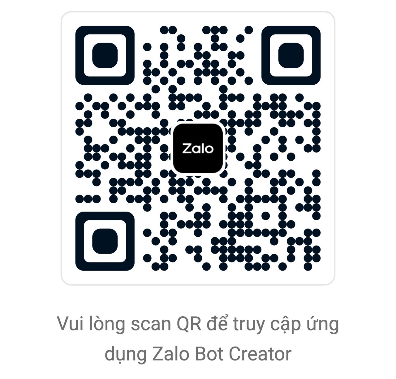 Zalo Bot Creator QR code