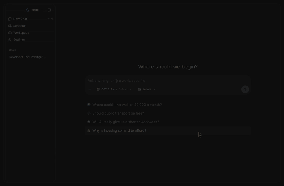 A workspace workflow drafts with Codex, Claude and Gemini in parallel, then Claude reviews; the Workflow card shows each call and the final answer.
