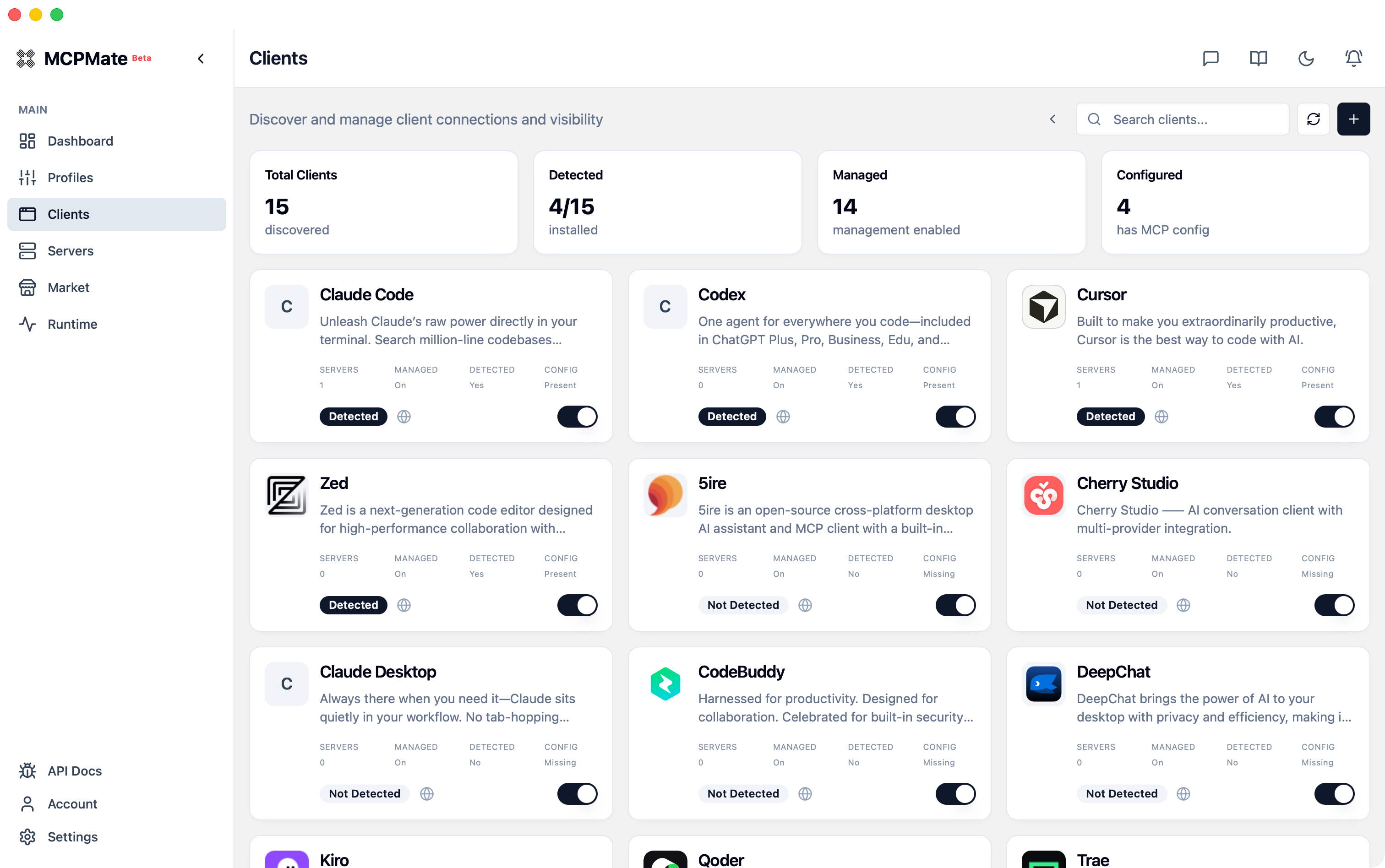 Client Configuration