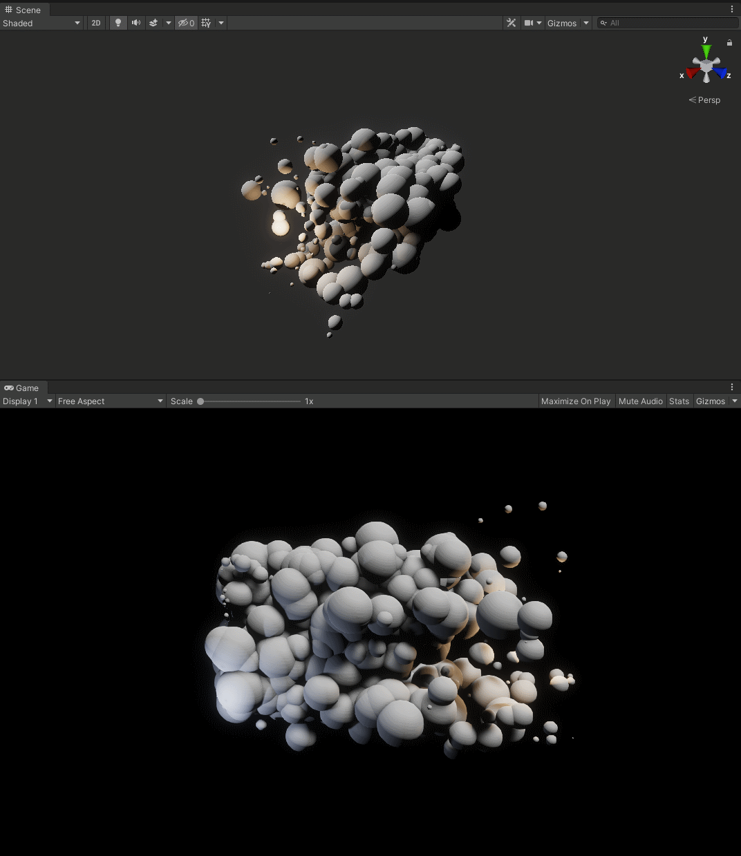 VisualEffectGraph Particles