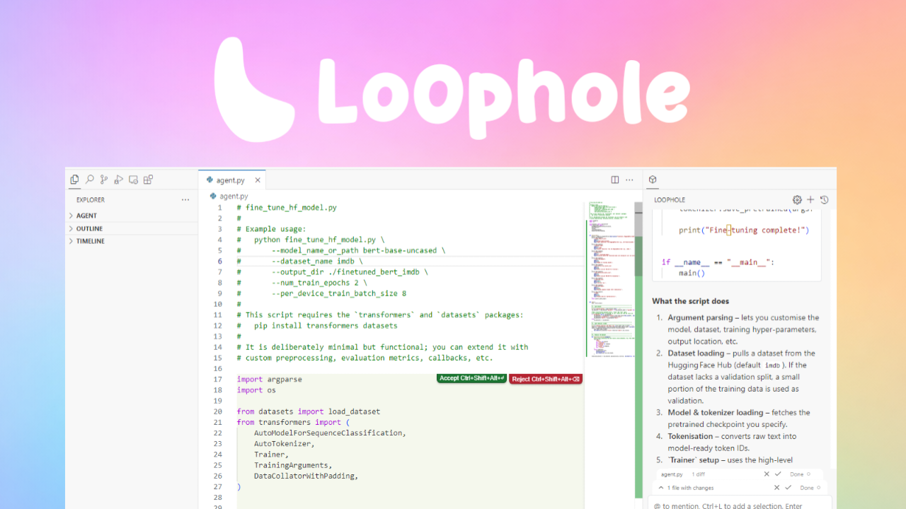 Loophole Banner