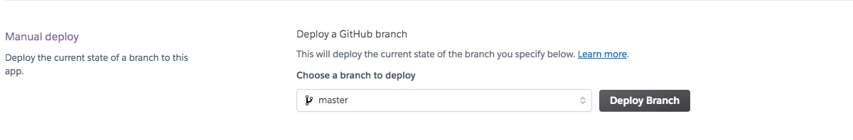 Clipadvisor Heroku deployment steps screenshot