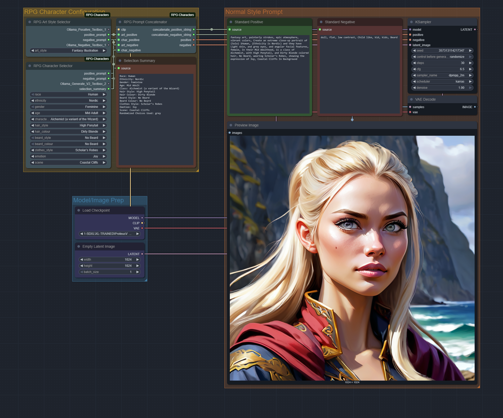Standard Prompt Nodes