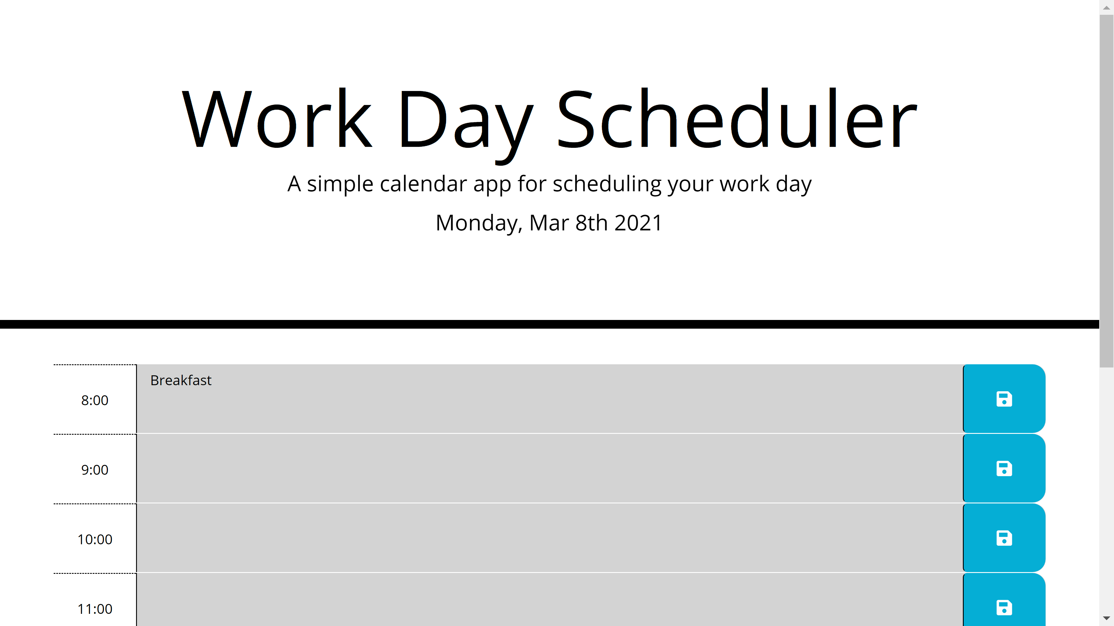 DayScheduler