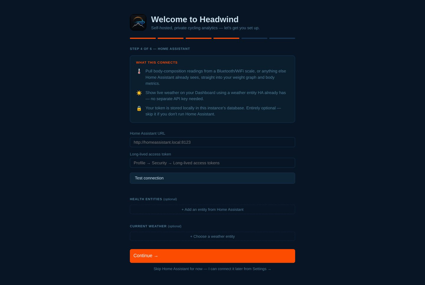 Step 4: Home Assistant (optional).
