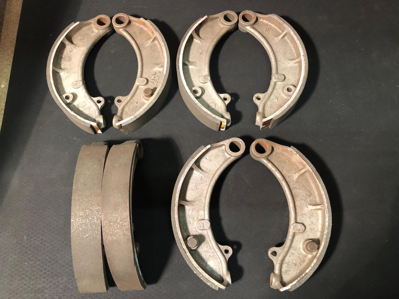 Ceppi freno per ruote Topolino A/B/C, Giardinetta, Belvedere, Balilla 3–4 marce