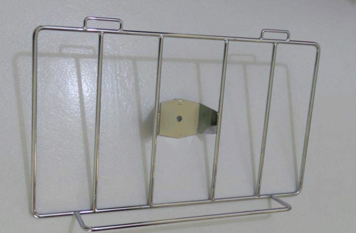 Portapacchi/portavalige in metallo cromato per Fiat topolino modello A/B