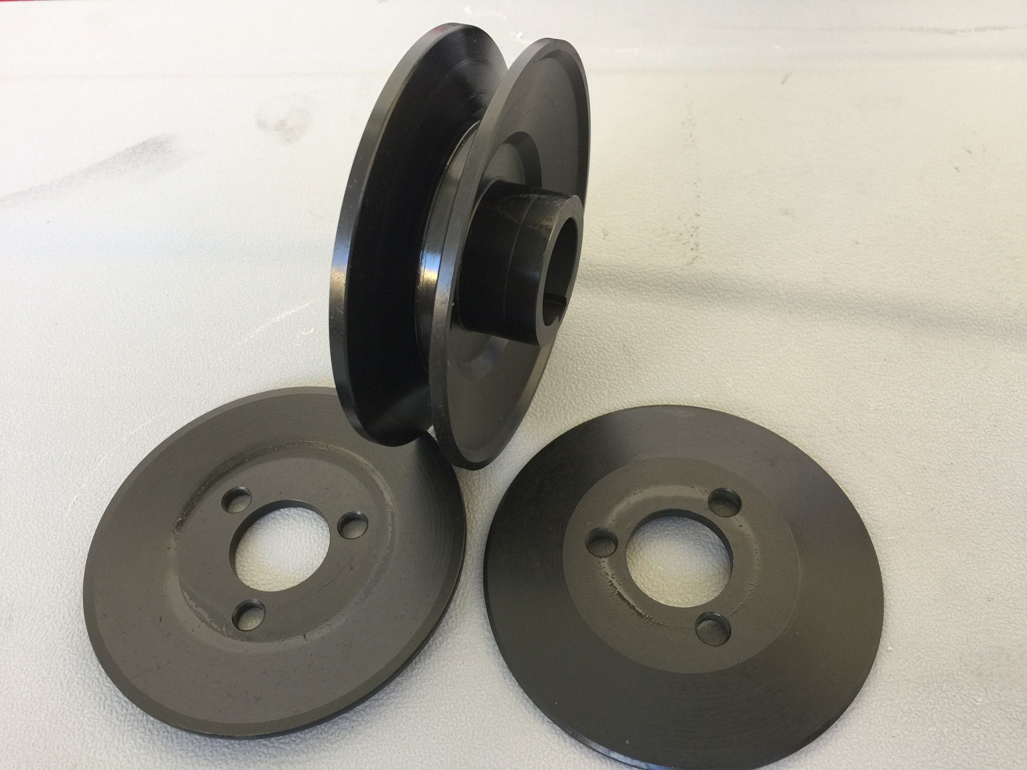 Mezza puleggia in metallo per ventola superiore Topolino A/B/C