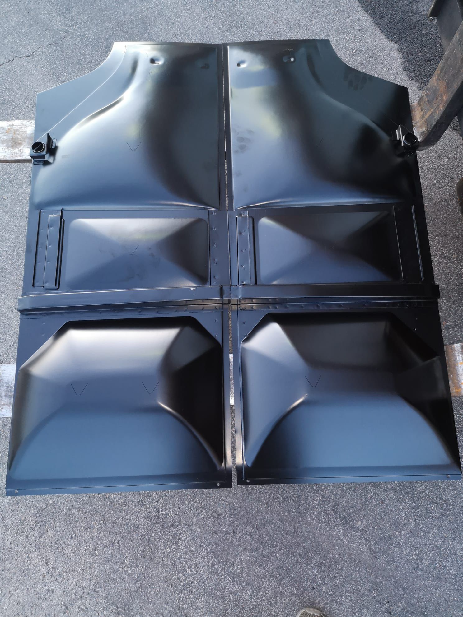 Fondi destro e sinistro per Fiat 850 Berlina/Special/Coupé/Spider (1964-71)