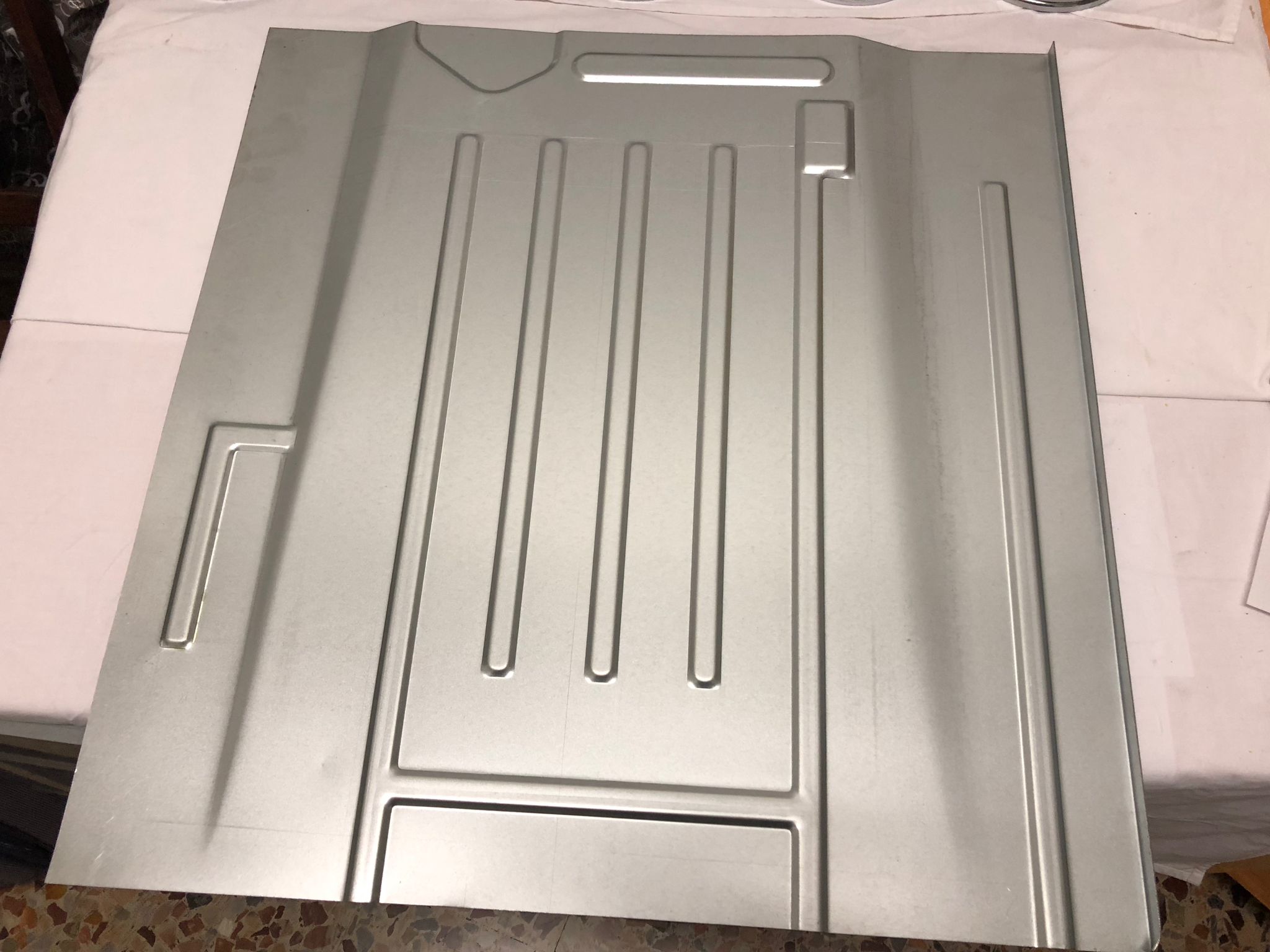 Fondi dx/sx pavimento per Lancia Fulvia (lamiera 1,2 mm)