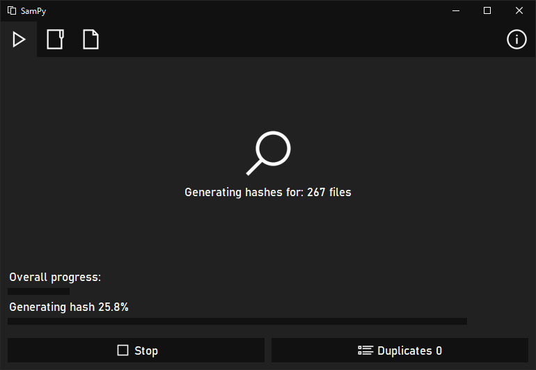 Generating hashes