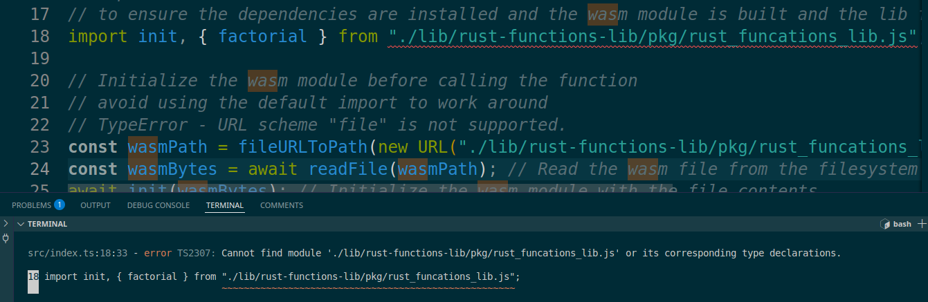 rust import failed